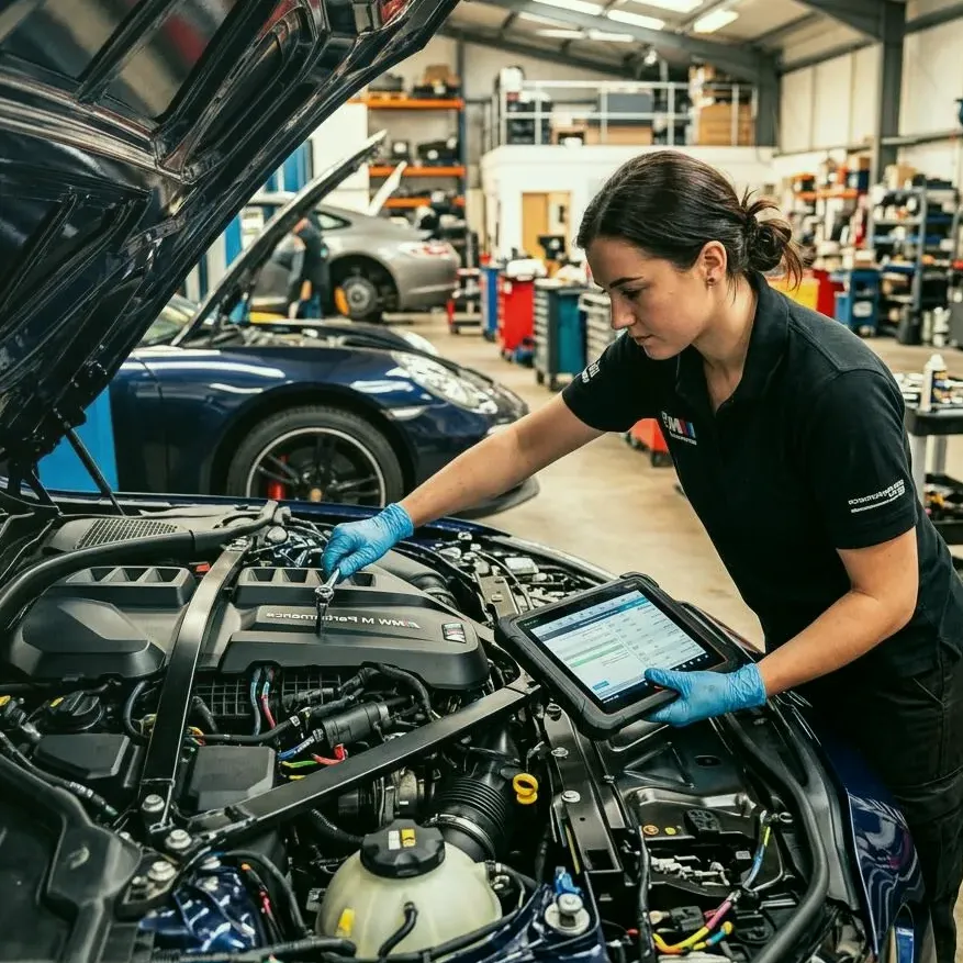 Blue Woods — Effiziente Motorreparatur